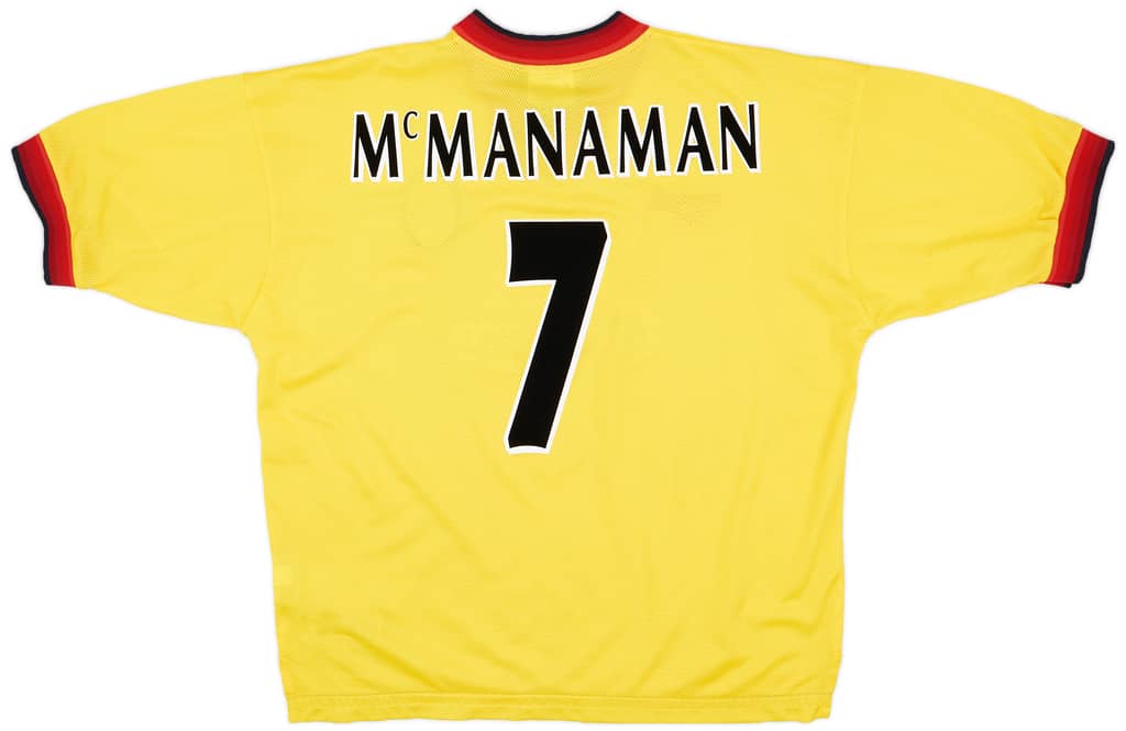 1997-99 Liverpool Away Shirt McManaman #7 - 10/10 - (XL)