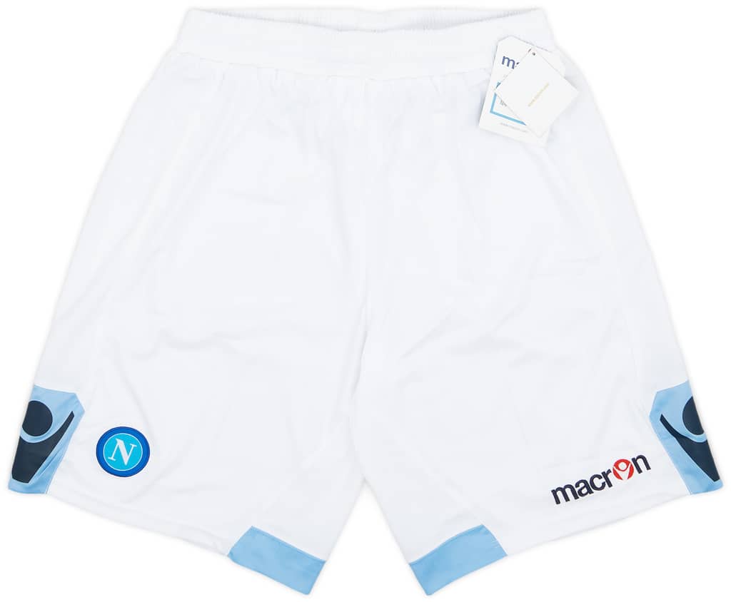 2010-11 Napoli Home Shorts (XL)