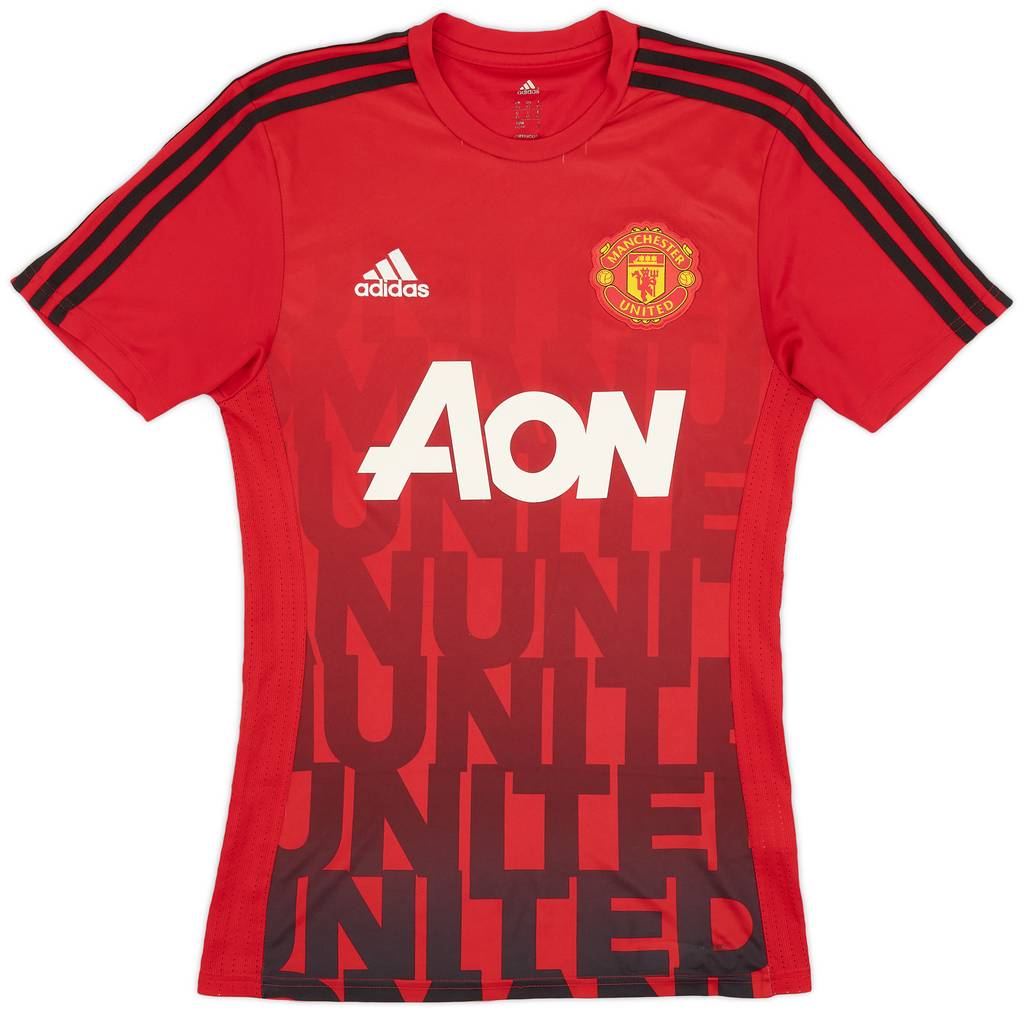 2016-17 Manchester United adidas Training Shirt - 7/10 - (XS)