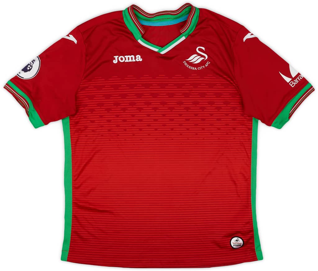 2017-18 Swansea Away Shirt - 8/10 - (M.Boys)