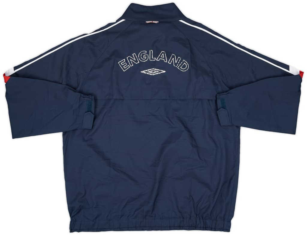 2006-07 England Umbro 1/4 Zip Drill Top - 6/10 - (L)