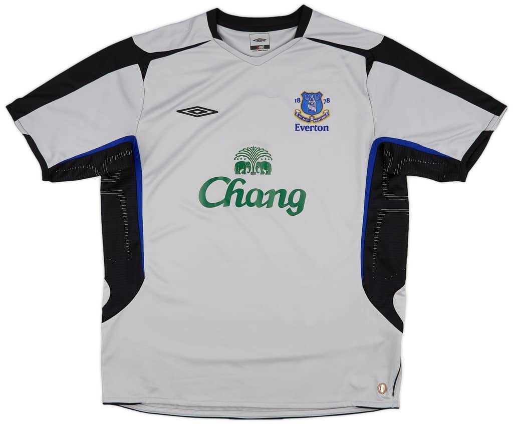 2005-06 Everton Away Shirt - 8/10 - (XL)