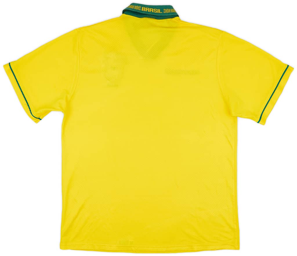 1993-94 Brazil Home Shirt - 8/10 - (XL)