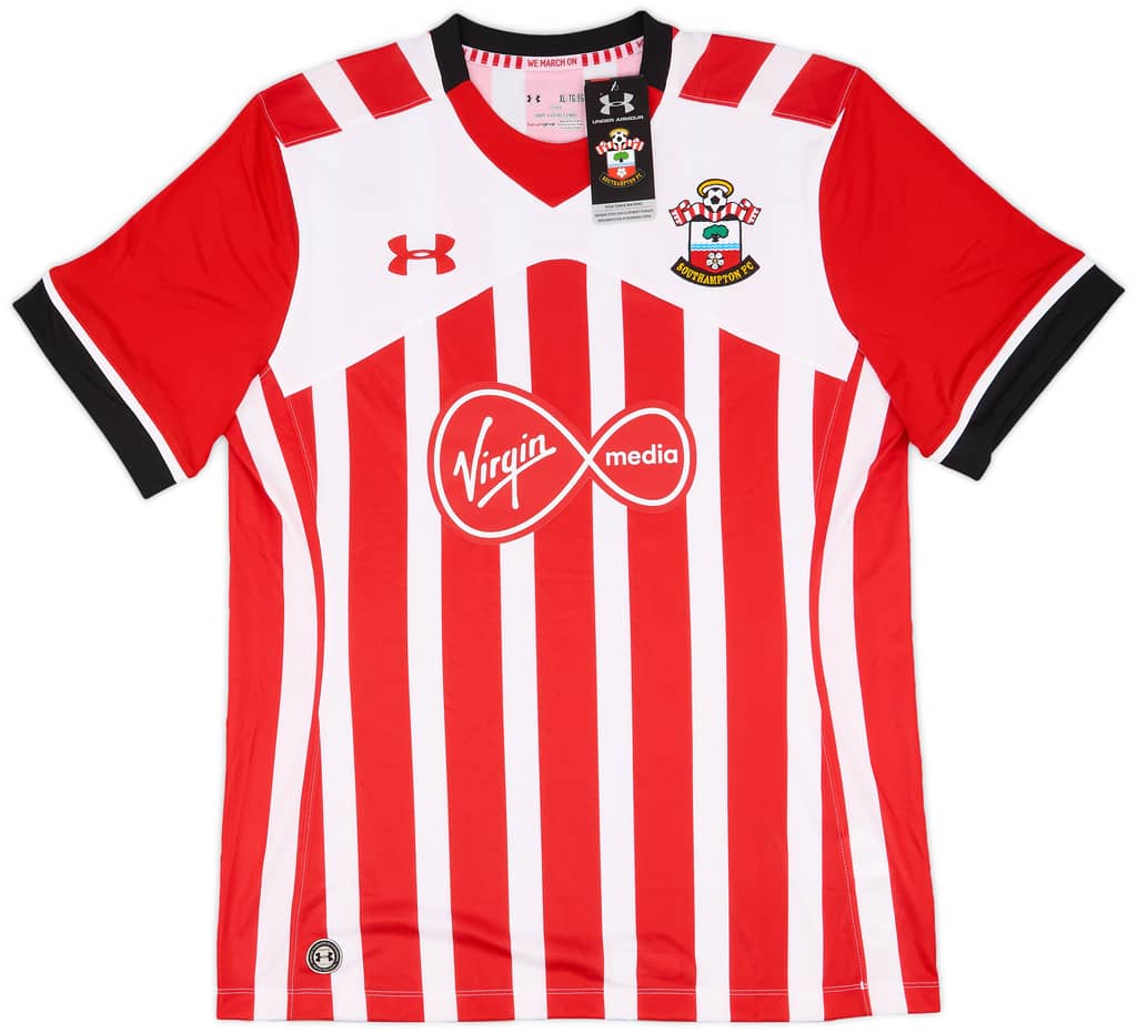 2016-17 Southampton Home Shirt Virgil #17 (XL)