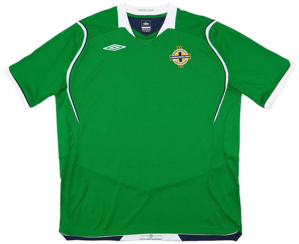 2008-10 Northern Ireland Home Shirt - 9/10 - (XXL)