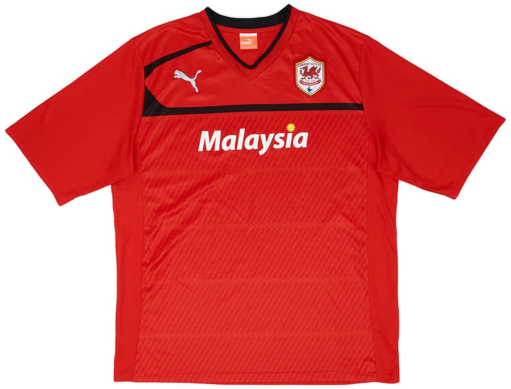 2012-13 Cardiff Home Shirt - 9/10 - (XXL)