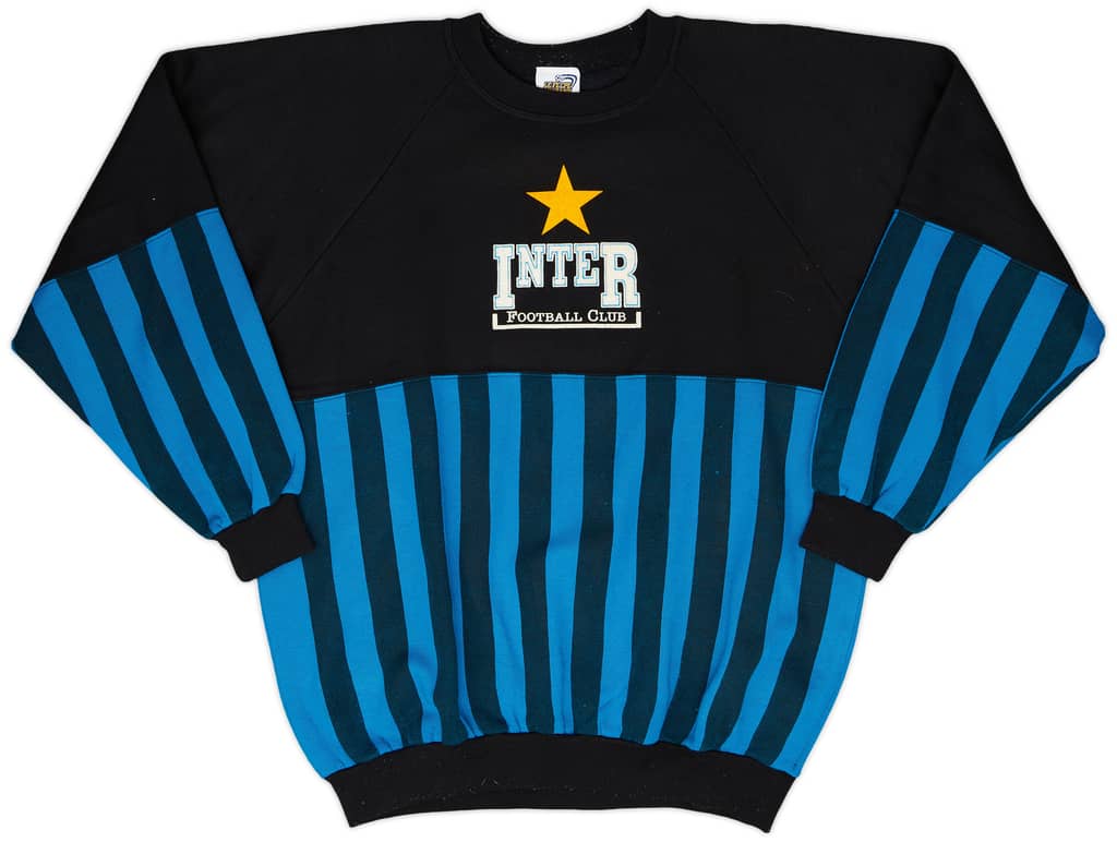 1990-91 Inter Milan Le Felpe Dei Grandi Sweat Top - 9/10 - (L)
