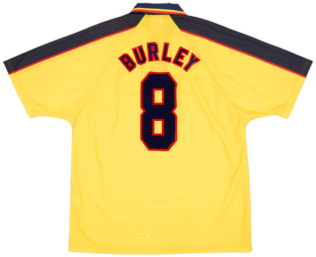 1996-99 Scotland Away Shirt Burley #8 - 8/10 - (XL)