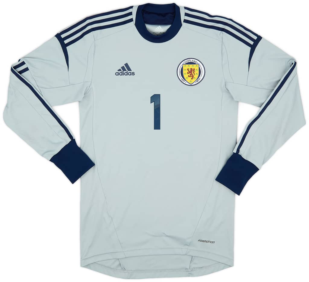 2011-13 Scotland Player Issue GK Shirt - 8/10 - (S)