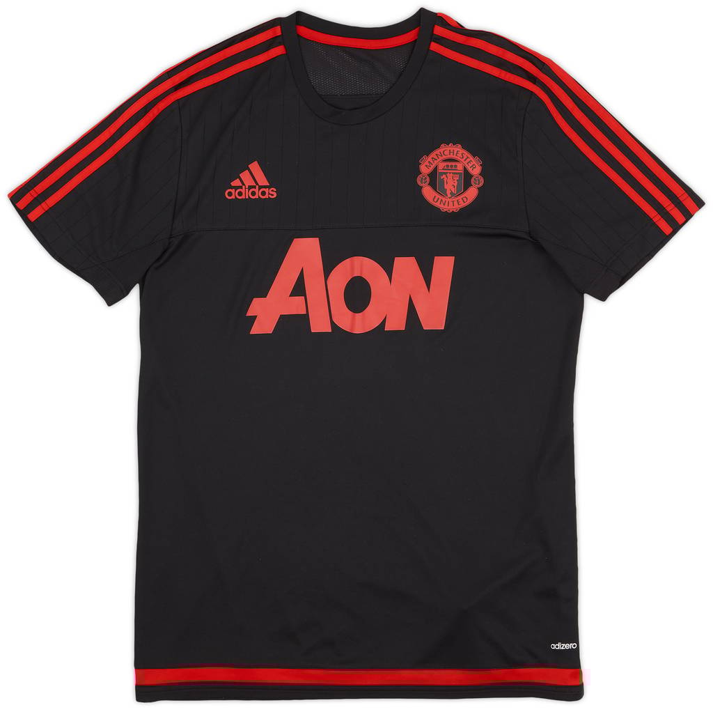 2015-16 Manchester United adizero Training Shirt - 8/10 - (M)