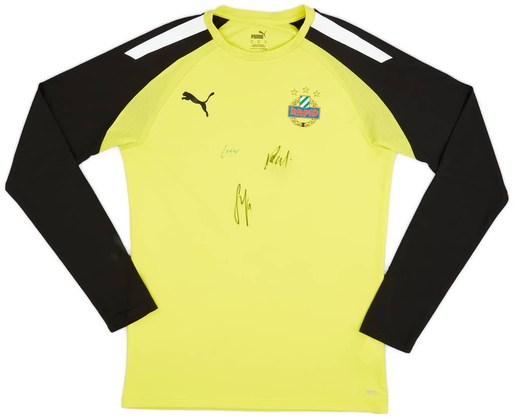 2020-21 Rapid Vienna Training L/S Shirt - 8/10 - (S)