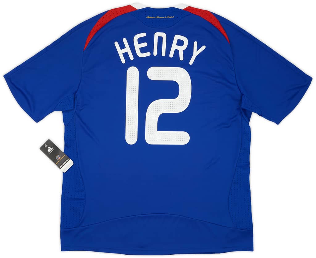 2007-08 France Home Shirt Henry #12 (XL)