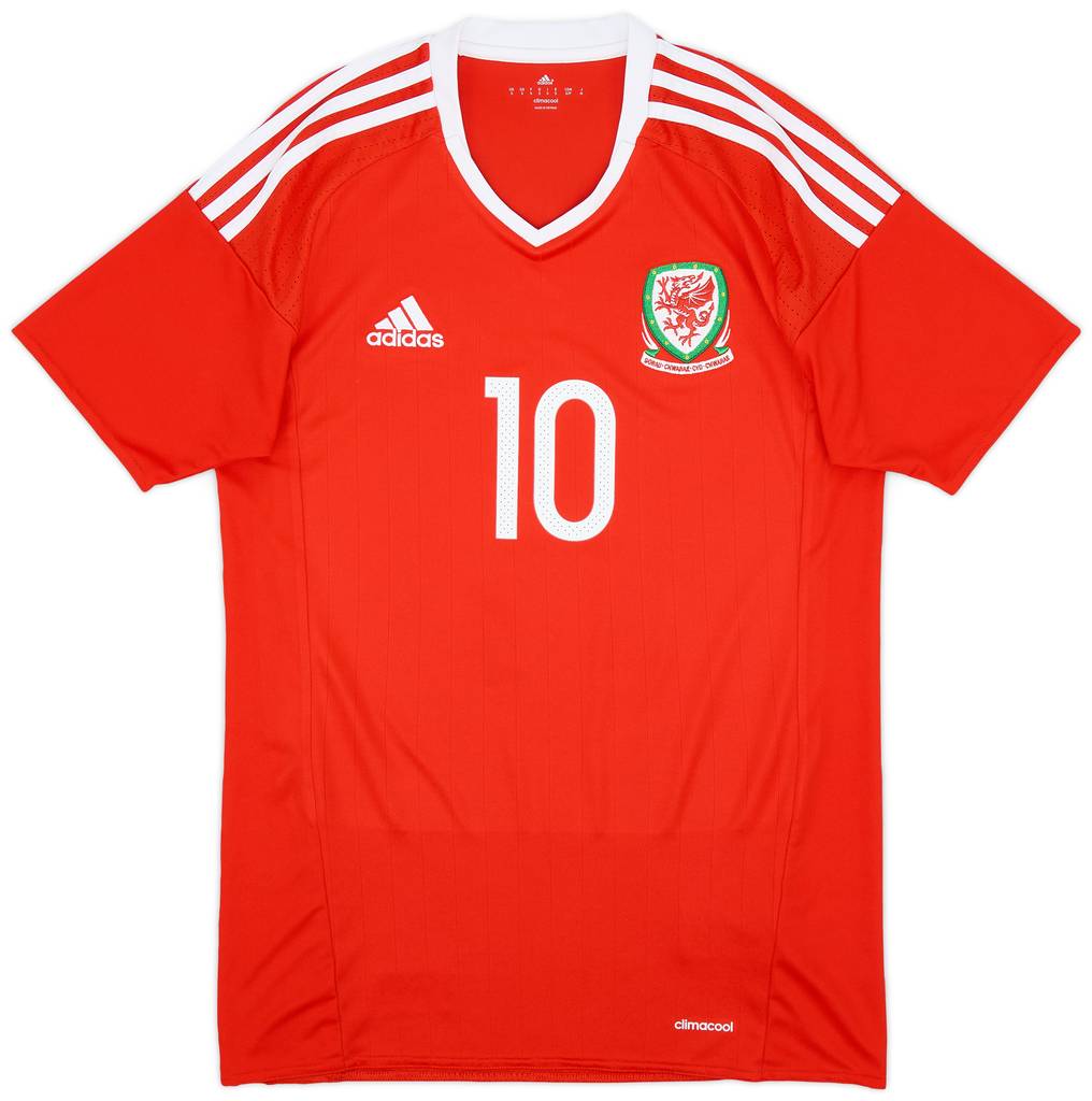 2016-17 Wales Home Shirt Ramsey #10 - 9/10 - (S)