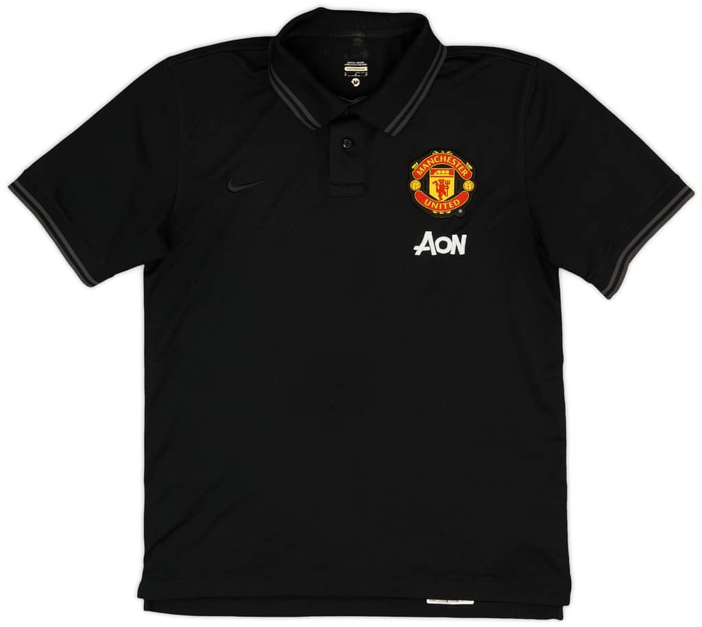 2014-15 Manchester United Nike Polo Shirt - 8/10 - (M)