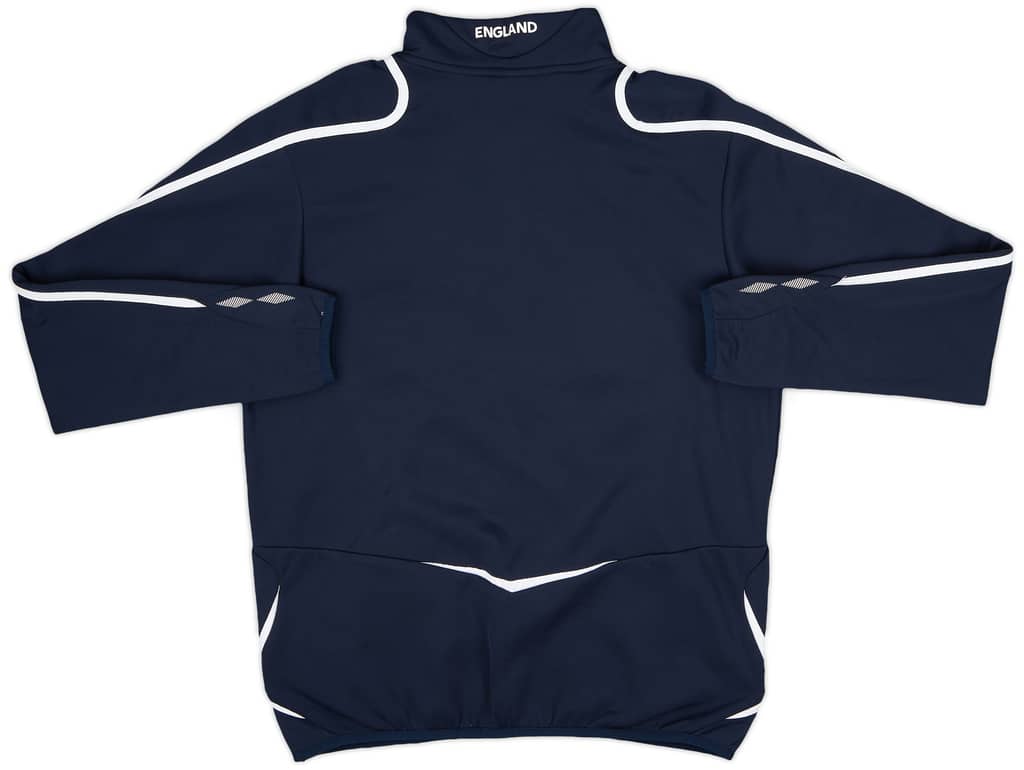 2007-09 England Umbro 1/4 Zip Drill Top - 10/10 - (M)