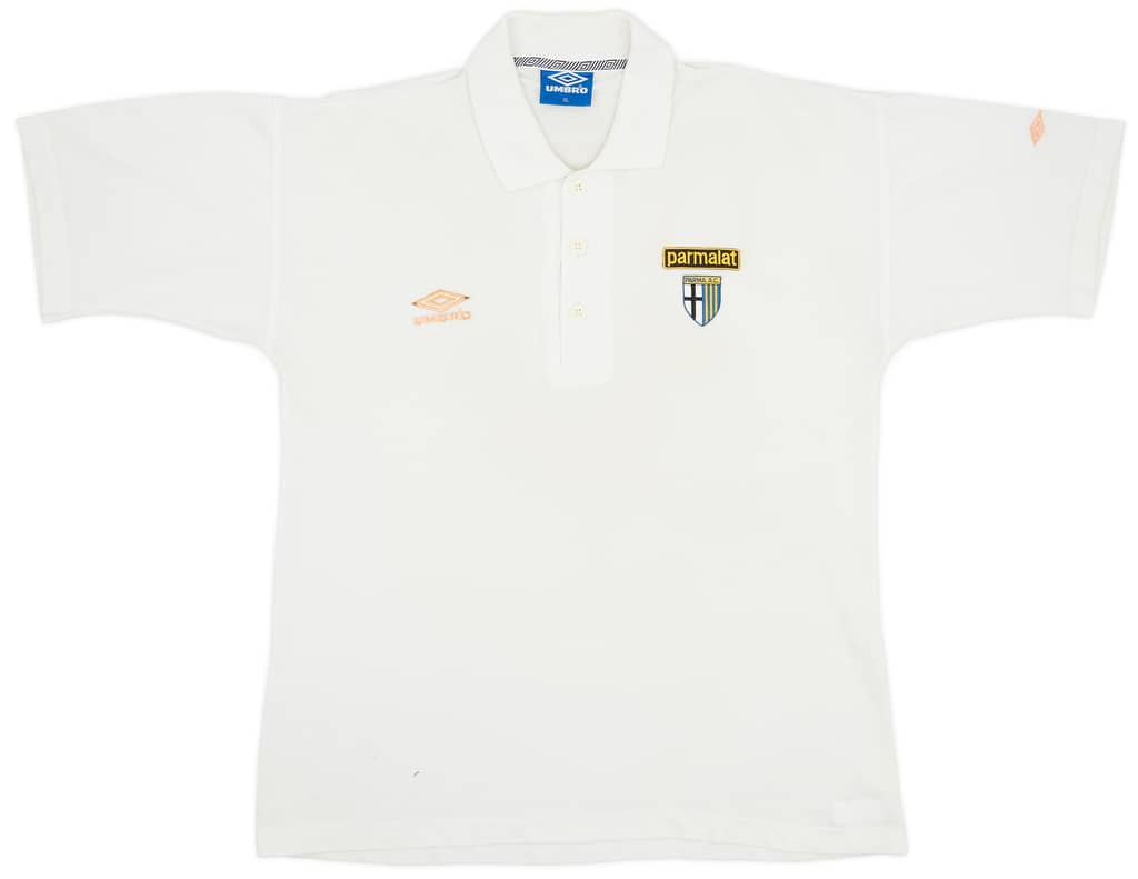 1995-96 Parma Umbro Polo Shirt - 5/10 - (XL)