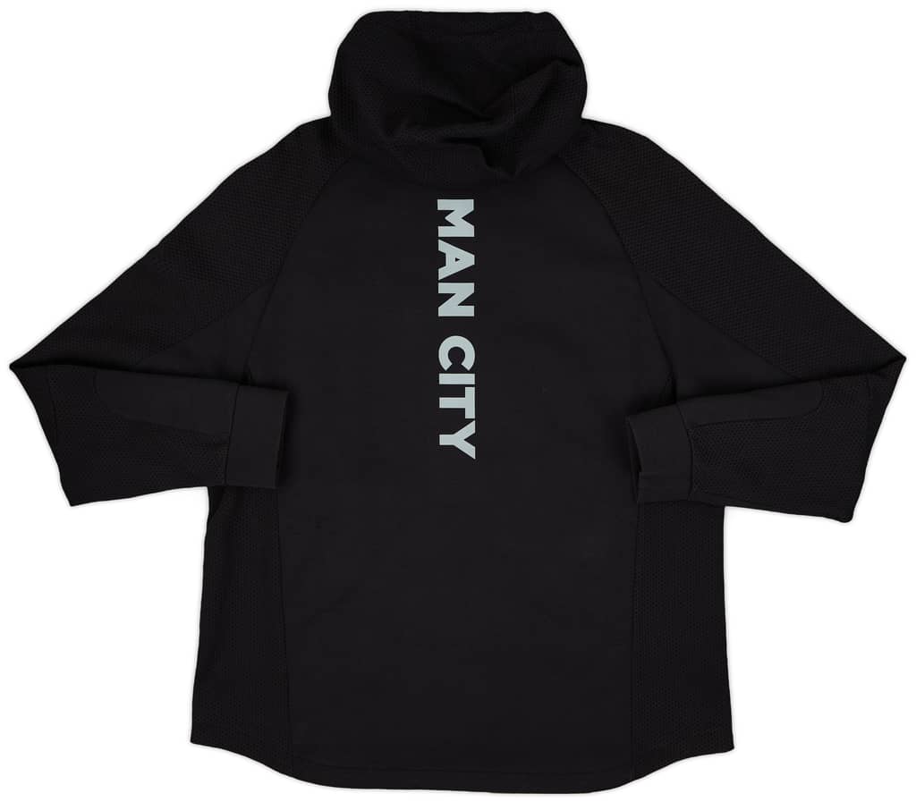 2021-22 Manchester City Puma Hooded Track Jacket - 8/10 - (XXL)
