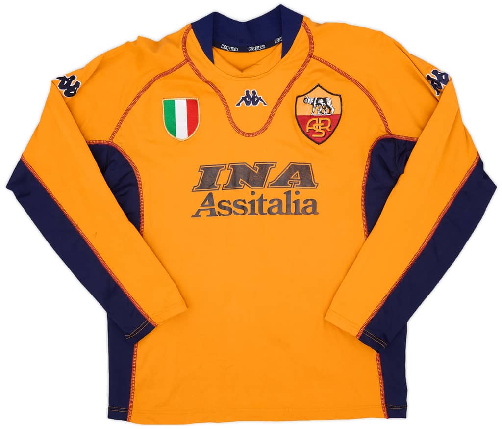 2001-02 Roma Fourth L/S Shirt - 7/10 - (XL)