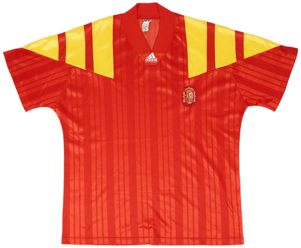 1992-94 Spain Home Shirt - 6/10 - (XL)