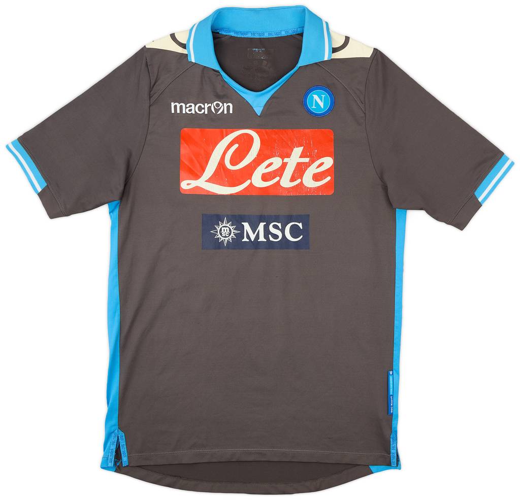 2013-14 Napooli Macron Training Shirt - 6/10 - (M)