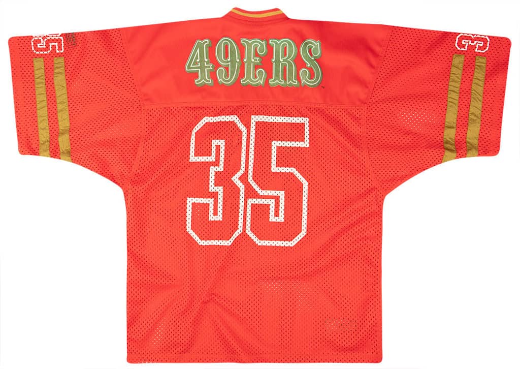 1990s San Francisco 49ers #35 Campri Teamline Jersey XL