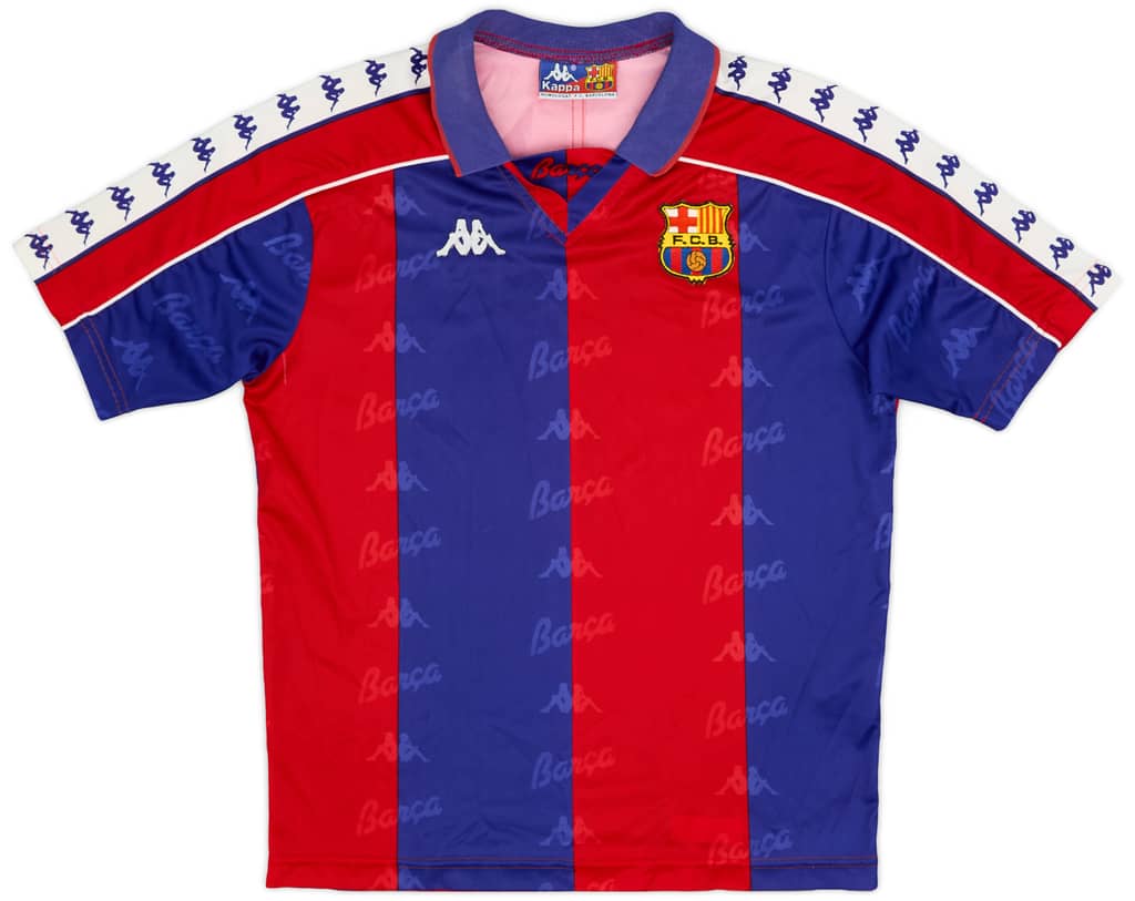 1992-95 Barcelona Home Shirt - 8/10 - (S)
