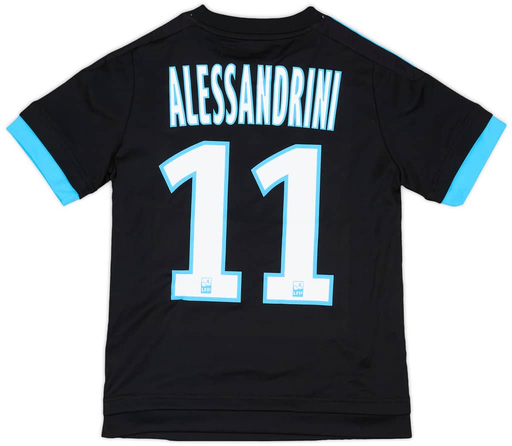 2015-16 Olympique Marseille Away Shirt Alessandrini #11 (S.Boys)