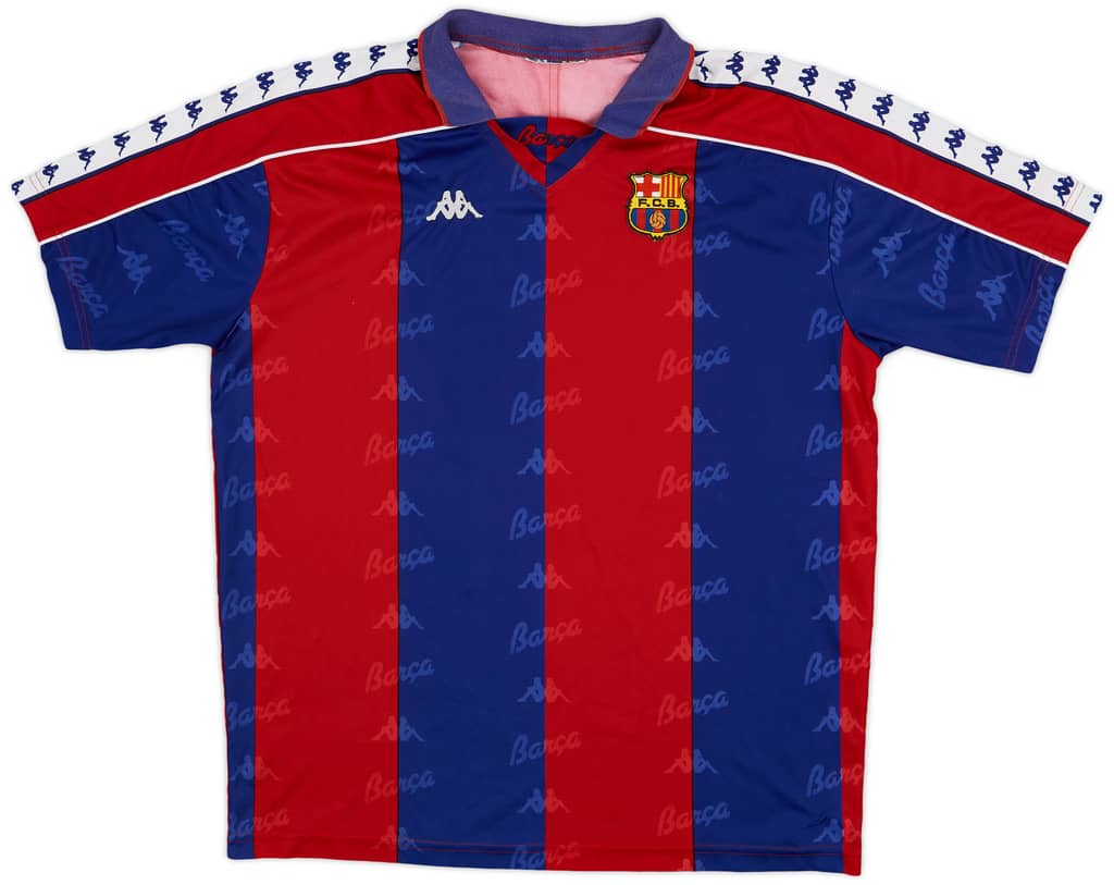 1992-95 Barcelona Home Shirt - 8/10 - (XL)