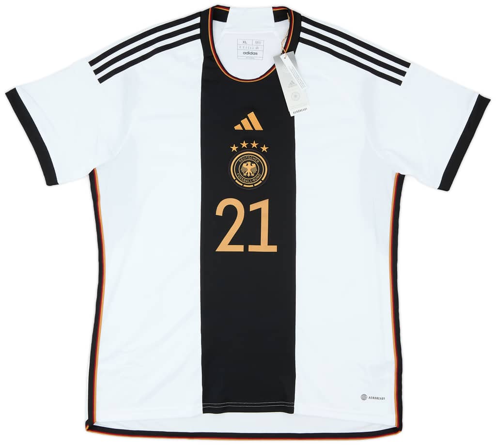 2022-23 Germany Home Shirt Gundogan #21 (XL)
