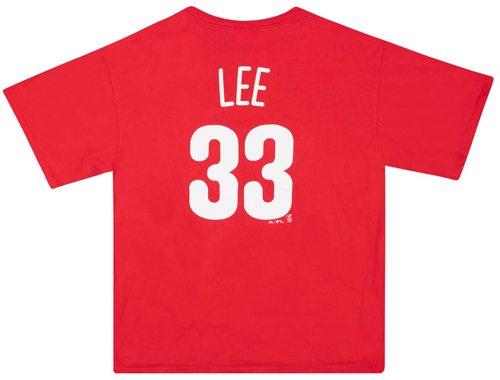 2011 Philadelphia Phillies Lee #33 Majestic Graphic Tee XL