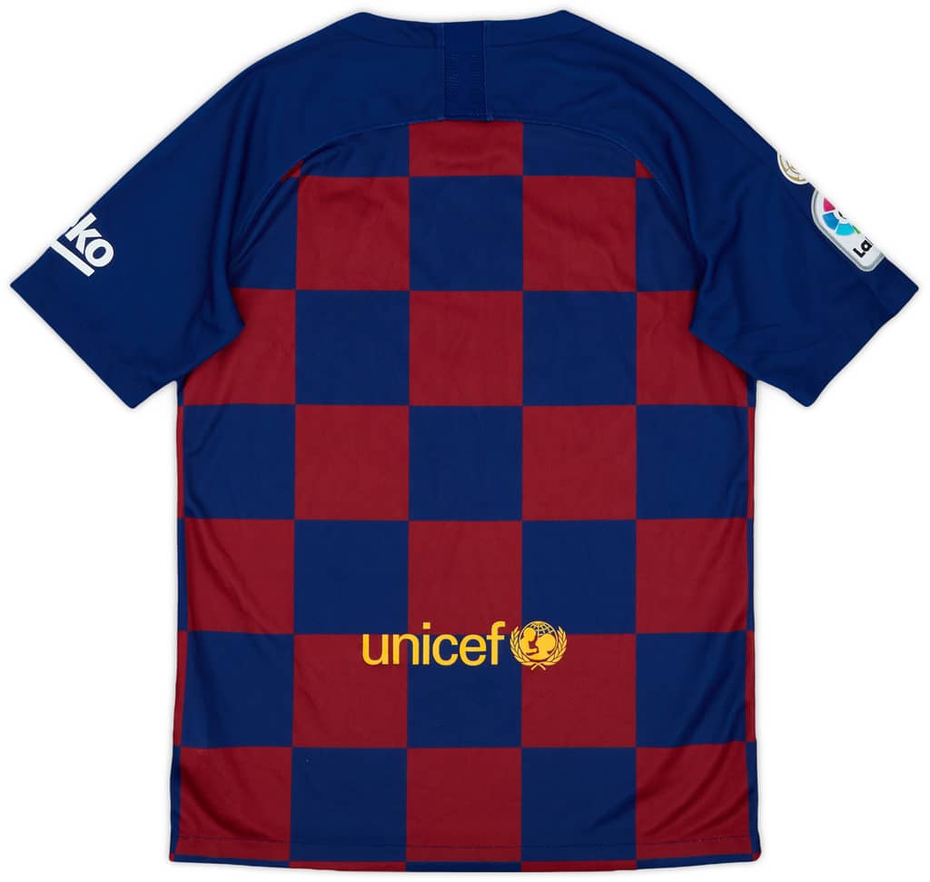2019-20 Barcelona Home Shirt - 10/10 - (XL.Boys)