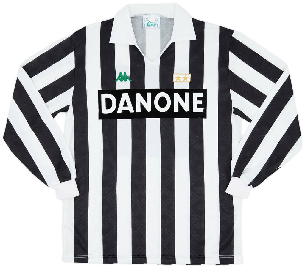 1992-94 Juventus Home L/S Shirt - 7/10 - (XL)