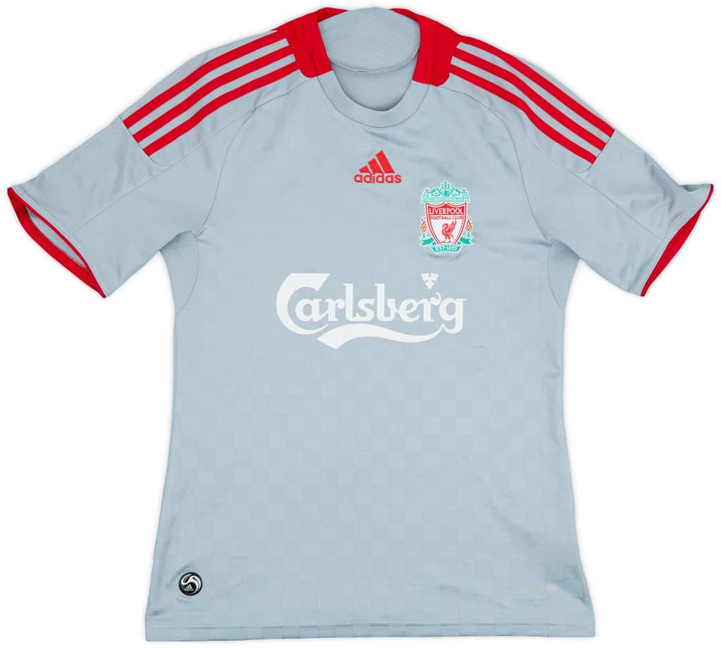 2008-09 Liverpool Away Shirt Gerrard #8