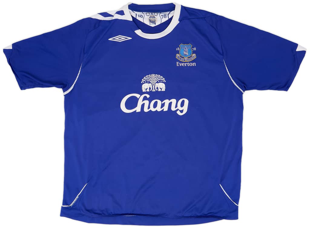 2006-07 Everton Home Shirt - 7/10 - (L)