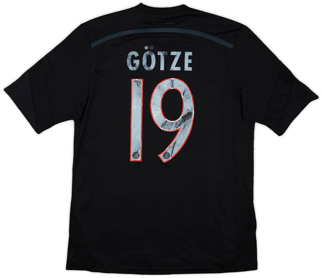2014-15 Bayern Munich Third Shirt Gotze #19 - 5/10 - (M)