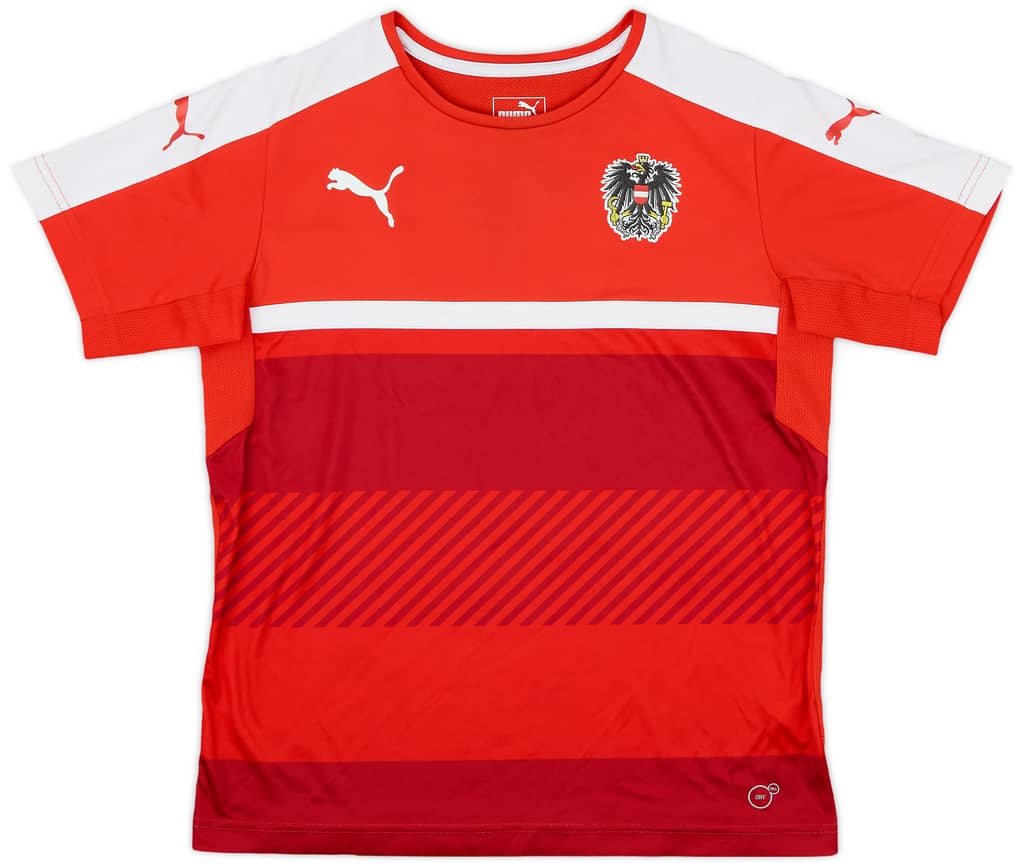2016-17 Austria Home Shirt - 6/10 - (L.Boys)