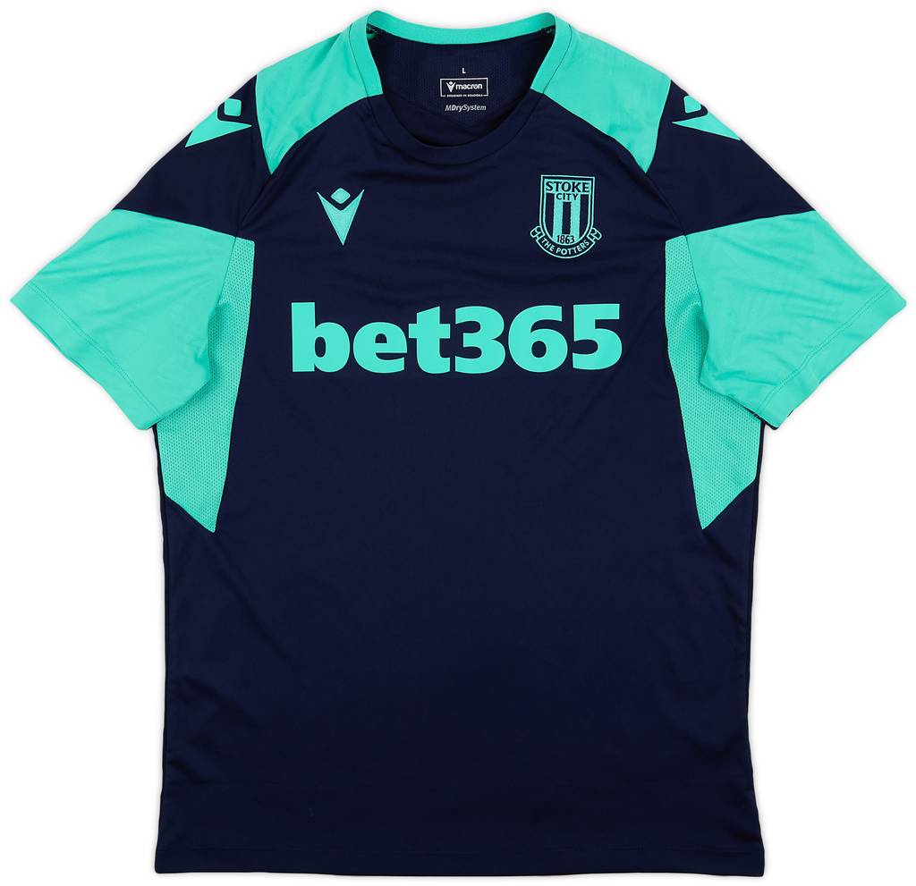 2019-20 Stoke City Macron Training Shirt - 9/10 - (L)