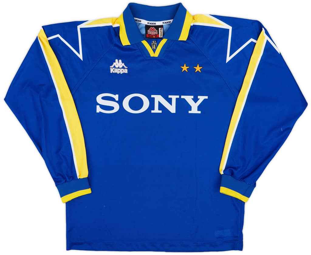 1996-97 Juventus Away L/S Shirt - 8/10 - (L)
