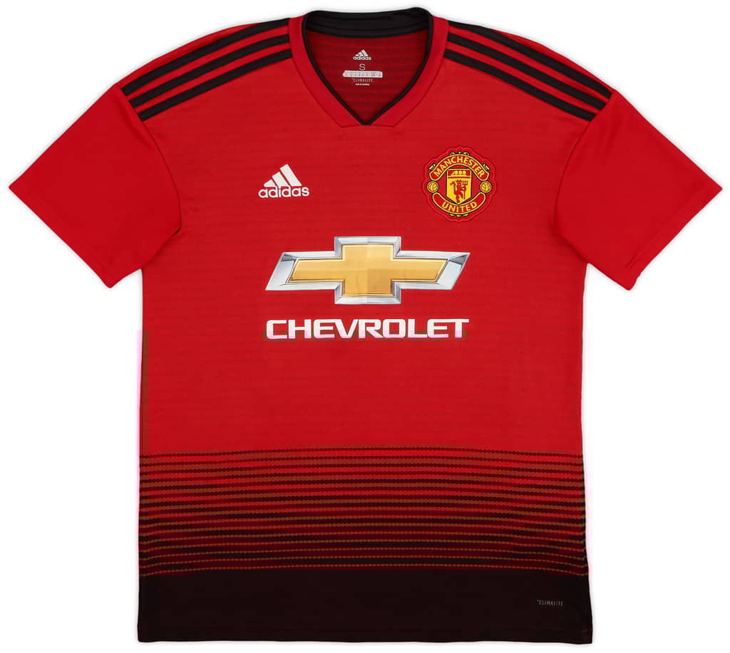 2018-19 Manchester United Home Shirt Shaw #23 - 8/10 - (S)