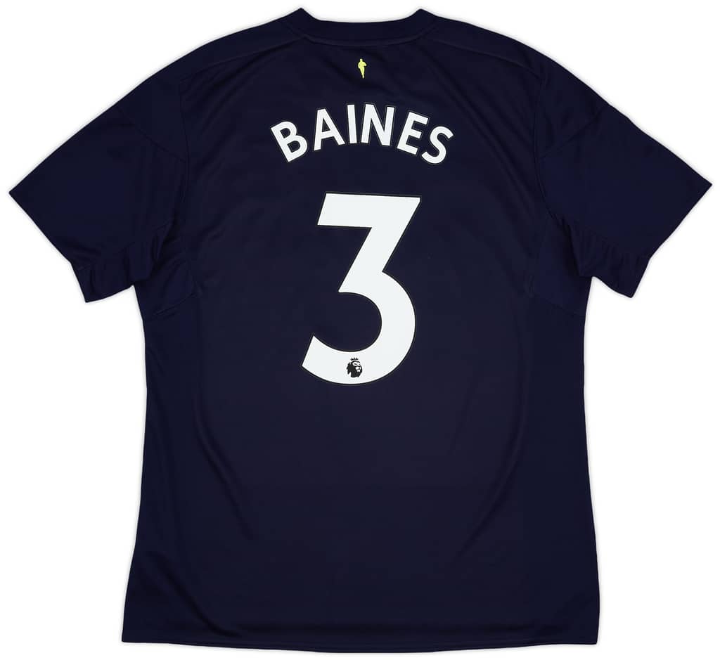 2017-18 Everton Third Shirt Baines #3 - 8/10 - (XL)