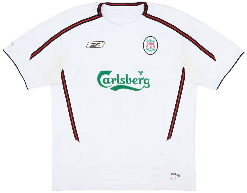 2003-04 Liverpool Away Shirt Gerrard #17 - 6/10 - (XL)