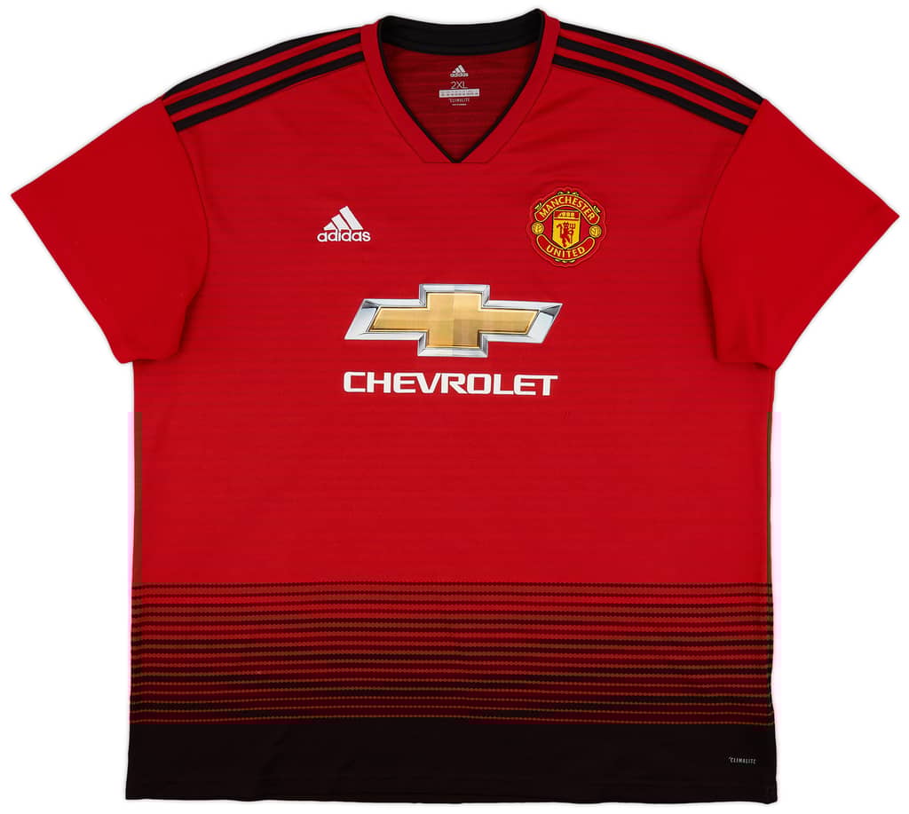 2018-19 Manchester United Home Shirt Rashford #19 - 9/10 - (XXL)