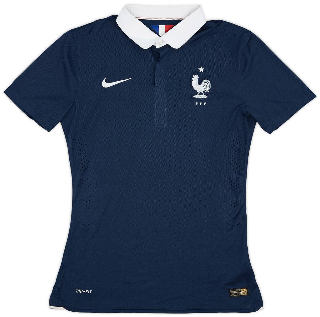 2014-15 France Authentic Home Shirt - 8/10 - (M)