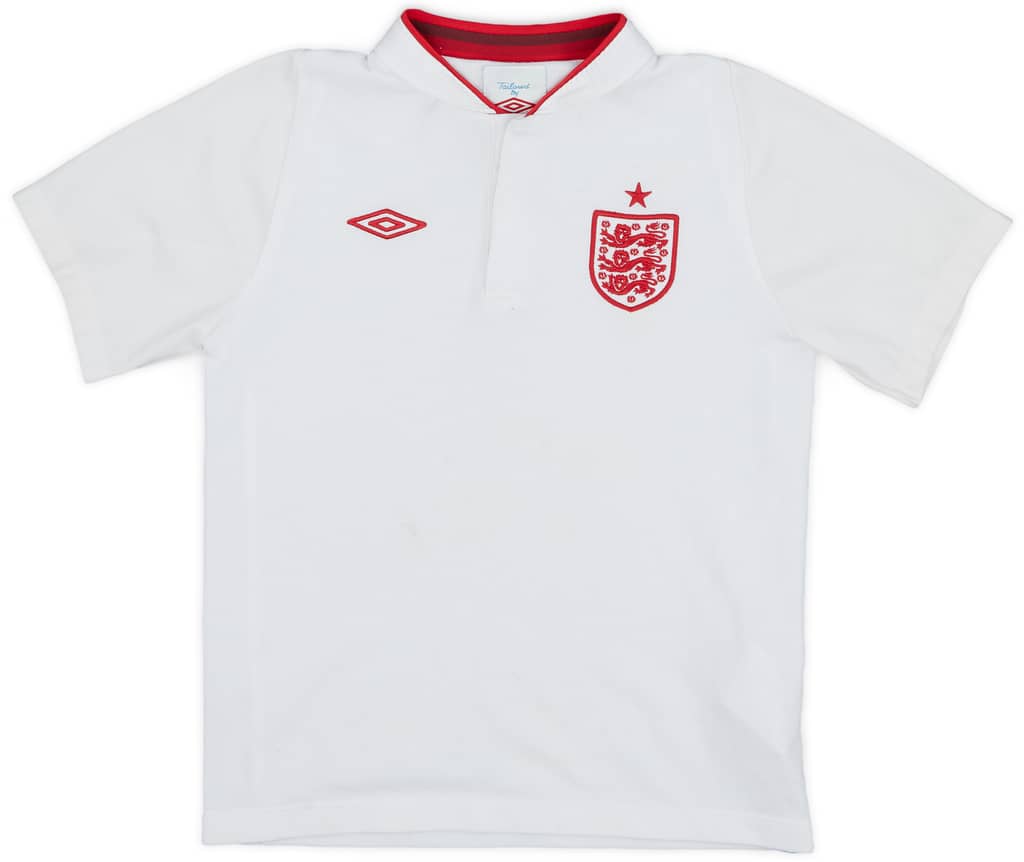 2012-13 England Home Shirt - 6/10 - (6-7 Years)
