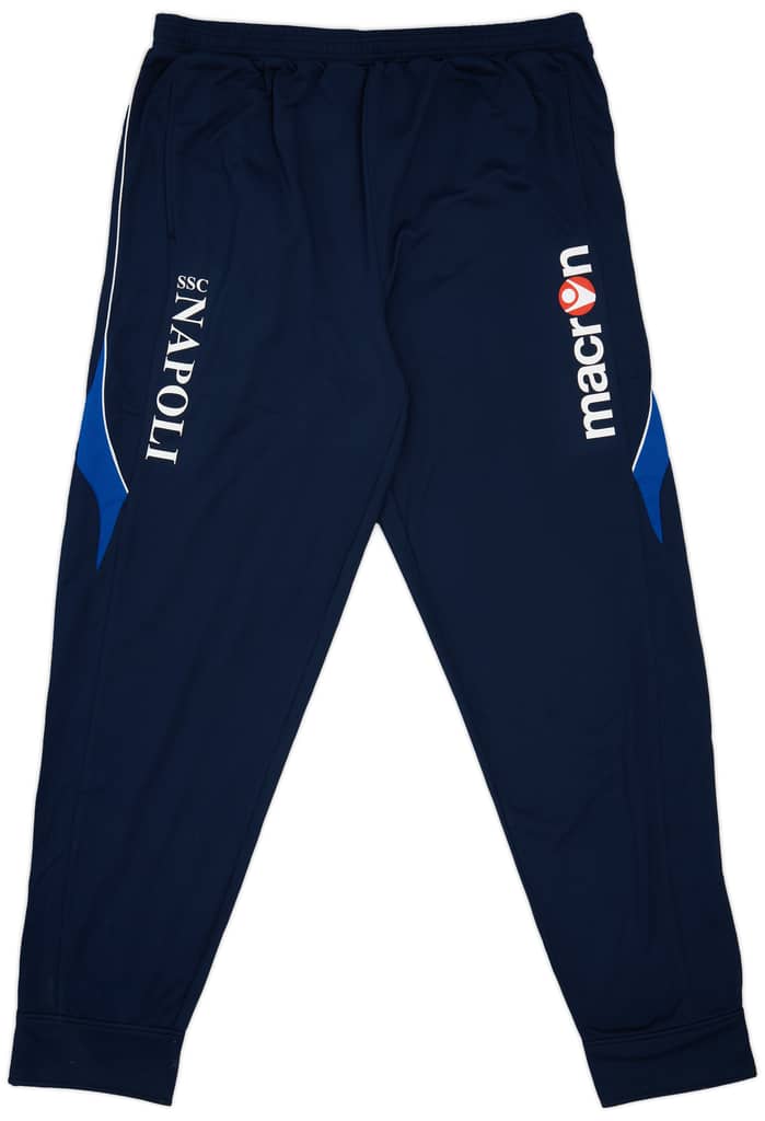 2010-11 Napoli Macron Training Pants/Bottoms - 7/10 - (XXL)