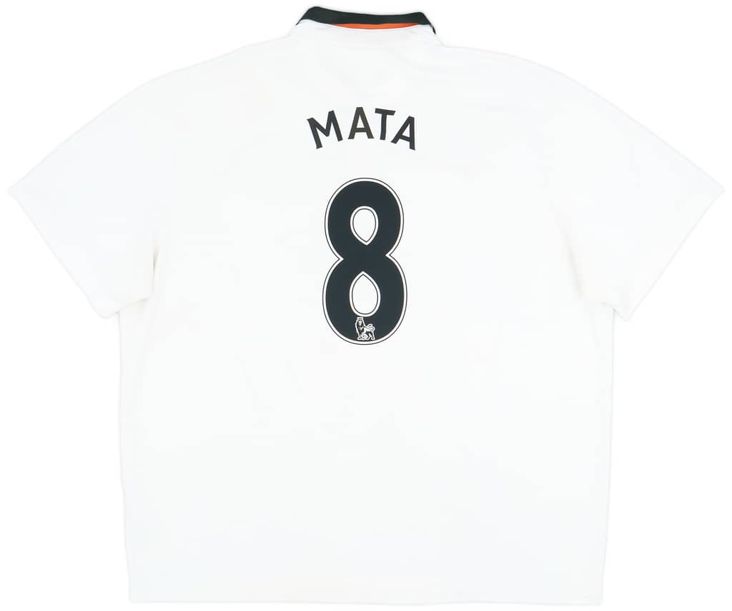 2014-15 Manchester United Away Shirt Mata #8 - 7/10 - (3XL)