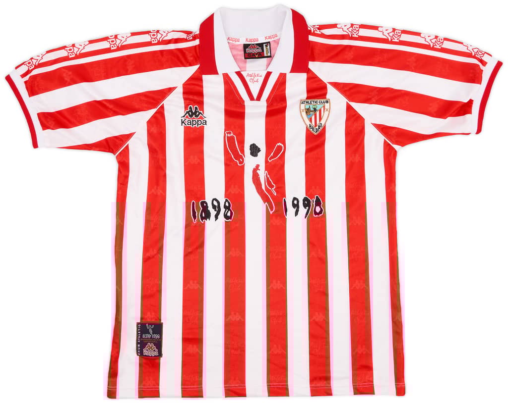 1997-98 Athletic Bilbao Centenary Home Shirt - 8/10 - (S)
