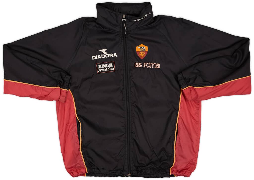 1998-99 Roma Diadora Hooded Rain Jacket - 6/10 - (XL)