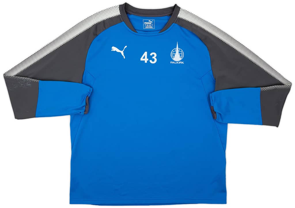 2017-18 Falkirk Player Issue Puma Sweat Top #43 - 6/10 - (L)