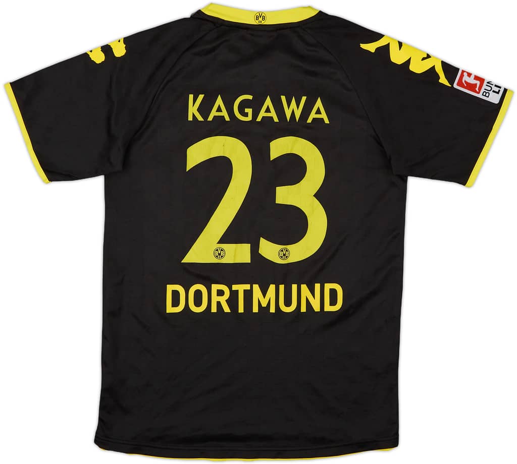 2010-11 Borussia Dortmund Away Shirt Kagawa #23 - 6/10 - (XL.Boys)